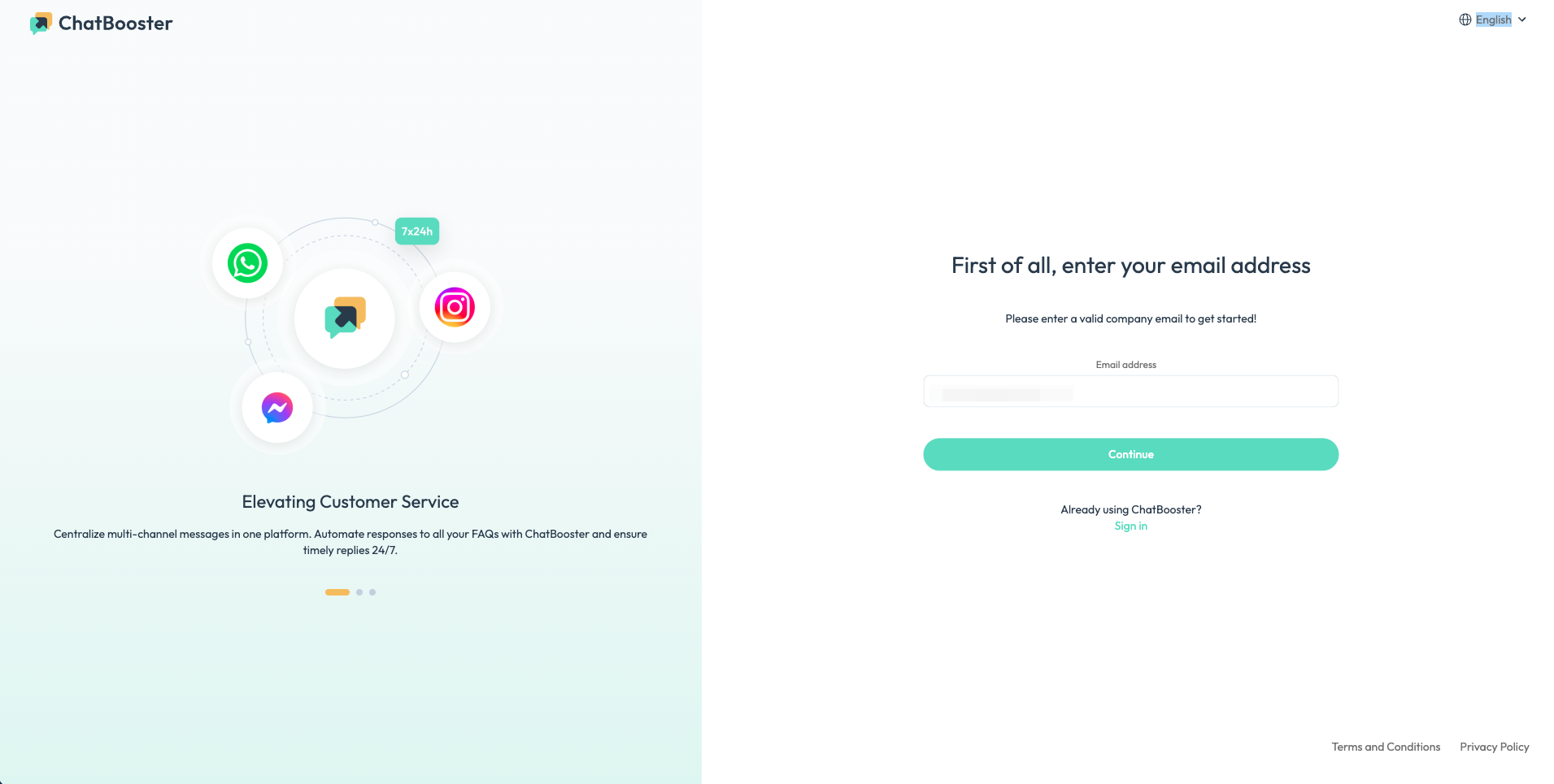 signup